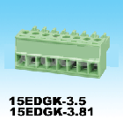 插拔式接線(xiàn)端子 15EDGK-3.5~3.81