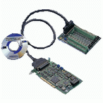 PCI-1711  100KS/s，12位16路單端輸入低成本多功能數(shù)據(jù)采集卡