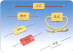 素陽(yáng) CBB20金屬化聚丙烯薄膜軸向電容器