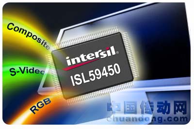 Intersil推出業(yè)界最靈活的視頻復用器