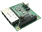科洛理思   JetCard 2105/2105w 5口10/100Mbps PCI-104嵌入式交換機(jī)主板