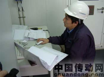 西門子橋吊項目調試現(xiàn)場