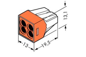 萬(wàn)可（WAGO）建筑布線、照明連接器774－104