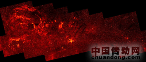 NASA公布銀河系中心圖像震撼科學(xué)界 傳感儀器功不可沒(méi)