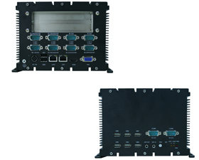 YHX-BBOX5307 亞華興無風(fēng)扇嵌入式10串口、雙PCI插槽工業(yè)計算機