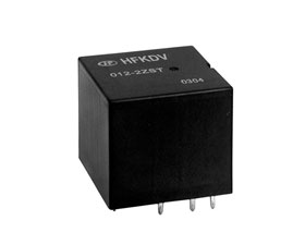 宏發(fā)電聲 超靜音型雙汽車(chē)?yán)^電器 HFKDV