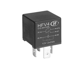 宏發(fā)電聲 汽車(chē)?yán)^電器 HFV4-SH