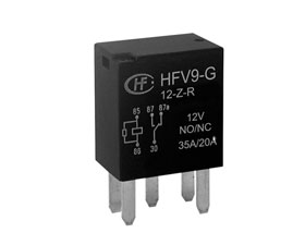 宏發(fā)電聲 汽車繼電器 HFV9-G