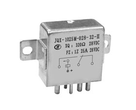 宏發(fā)電聲 1/2立方英寸一組轉(zhuǎn)換觸點密封電磁繼電器JQX-1025M