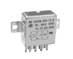 宏發(fā)電聲 1/2立方英寸兩組轉(zhuǎn)換觸點密封磁保持繼電器JMX-2010M