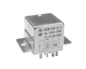 宏發(fā)電聲 1立方英寸三組轉(zhuǎn)換觸點密封磁保持繼電器JMX-3025M