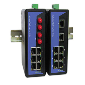九漢科技 HIE-308系列2光6電工業(yè)以太網交換機